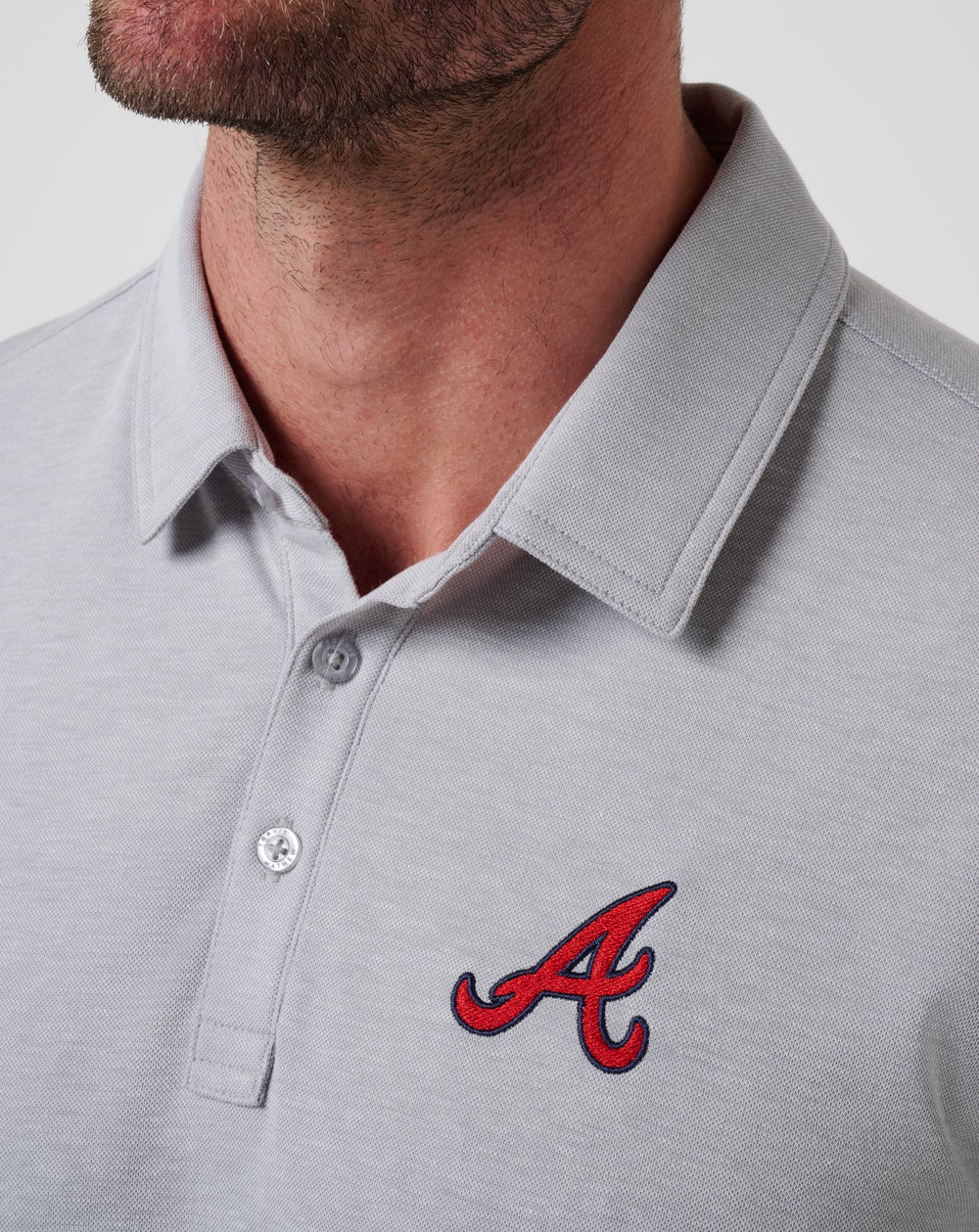Atlanta Braves Playoff Pitch Polo| Travis Mathew