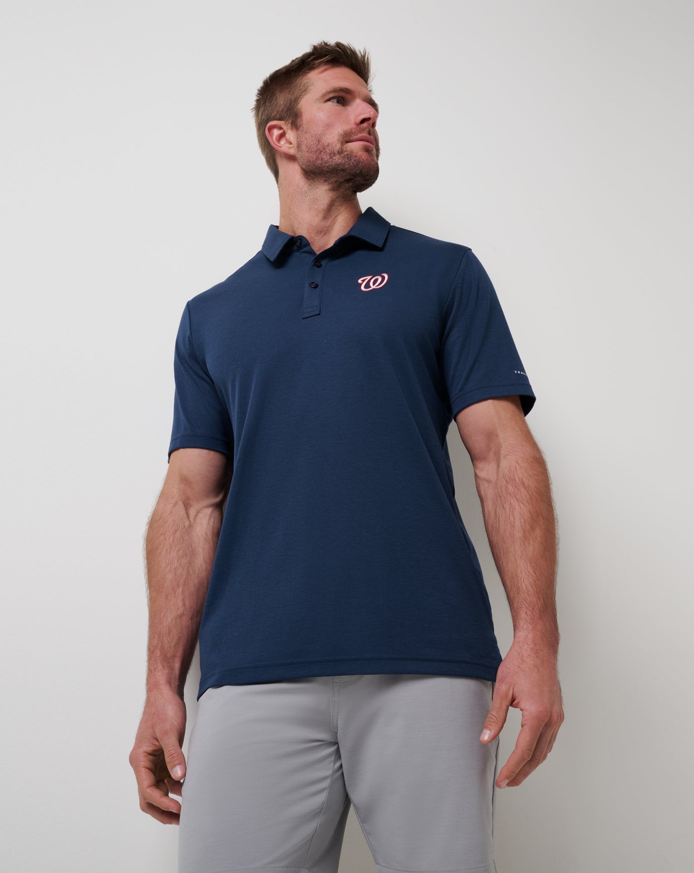 Washington Nationals Playoff Pitch Polo| Travis Mathew