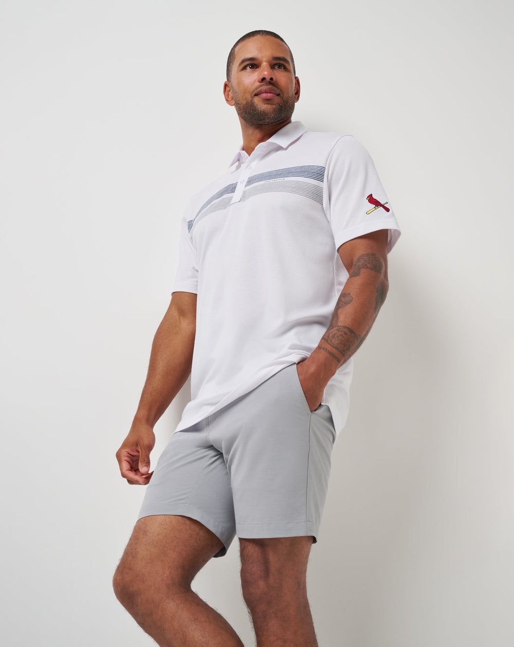 St Louis Cardinals Top Recruit Polo| Travis Mathew