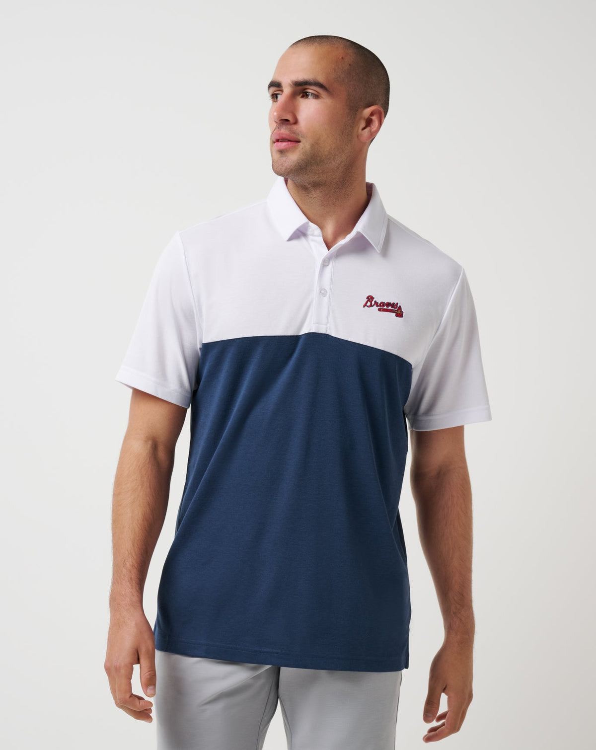 Atlanta Braves Home Run Leader Polo| Travis Mathew