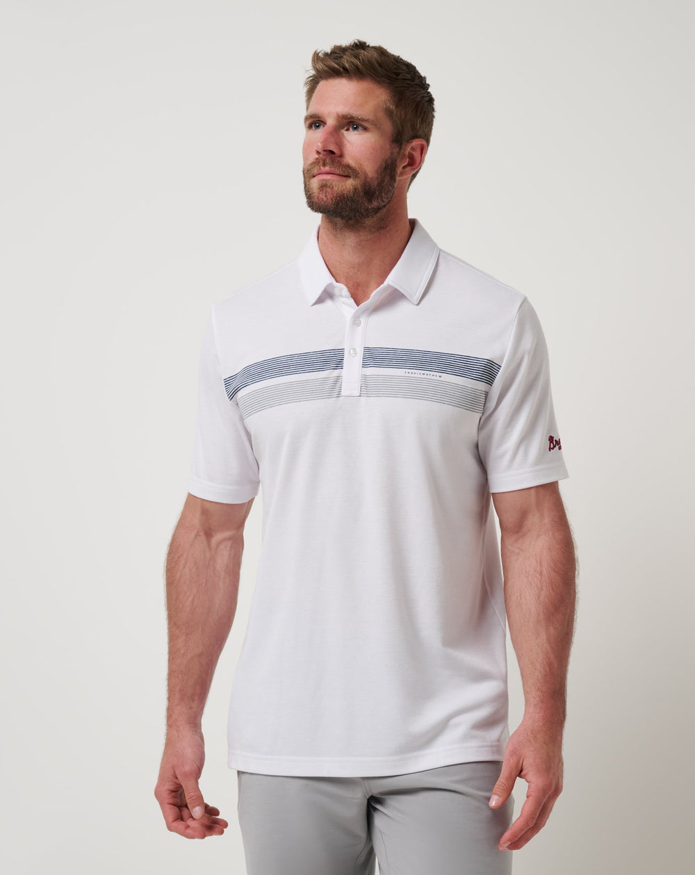 Atlanta Braves Top Recruit Polo| Travis Mathew