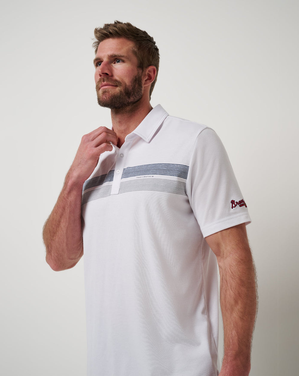 Atlanta Braves Top Recruit Polo| Travis Mathew