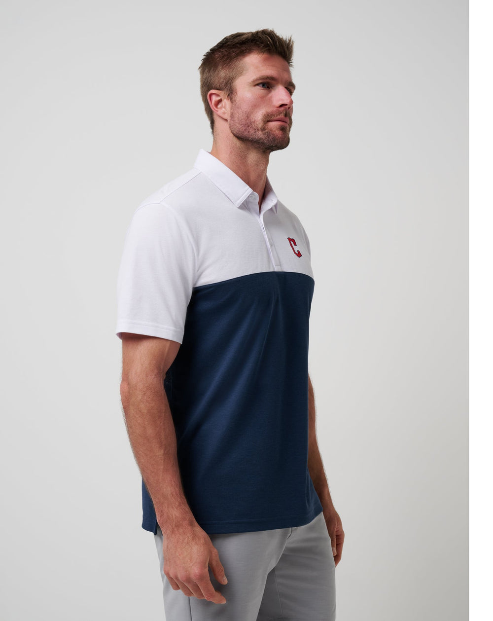 Cleveland Guardians Home Run Leader Polo| Travis Mathew
