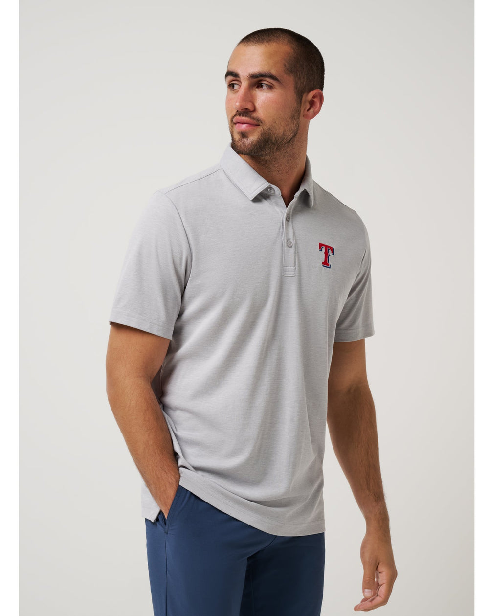 Texas Rangers Playoff Pitch Polo| Travis Mathew