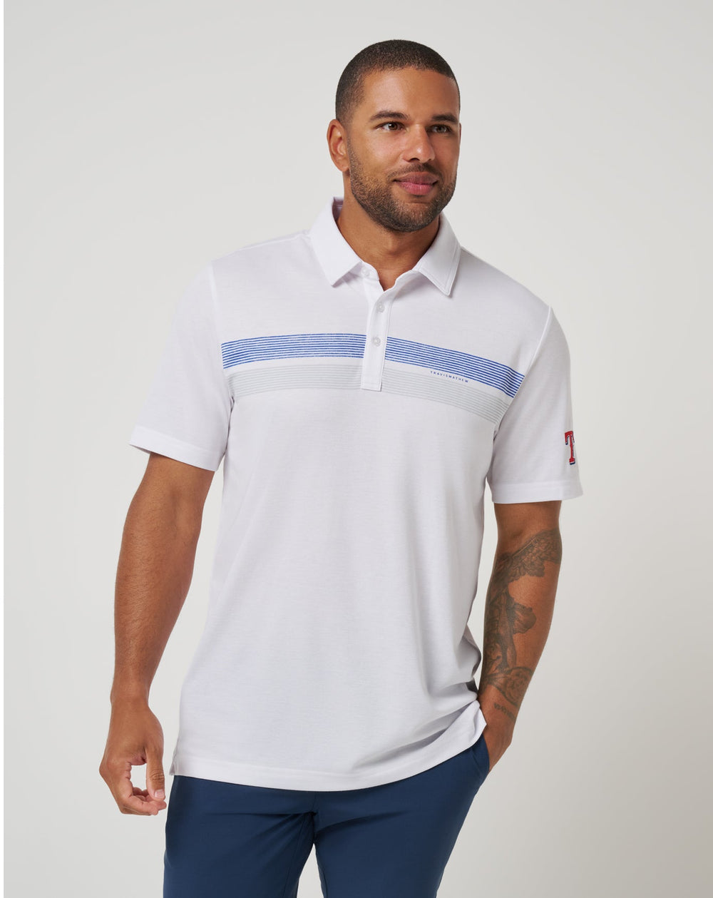 Texas Rangers Top Recruit Polo| Travis Mathew