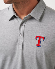 Texas Rangers The Zinna Polo| Travis Mathew