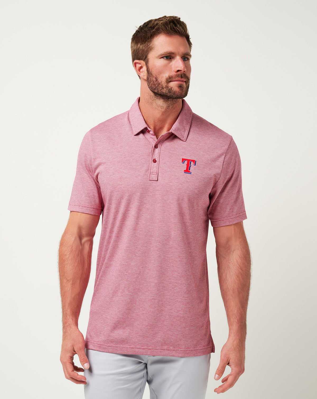 Texas Rangers The Zinna Polo| Travis Mathew