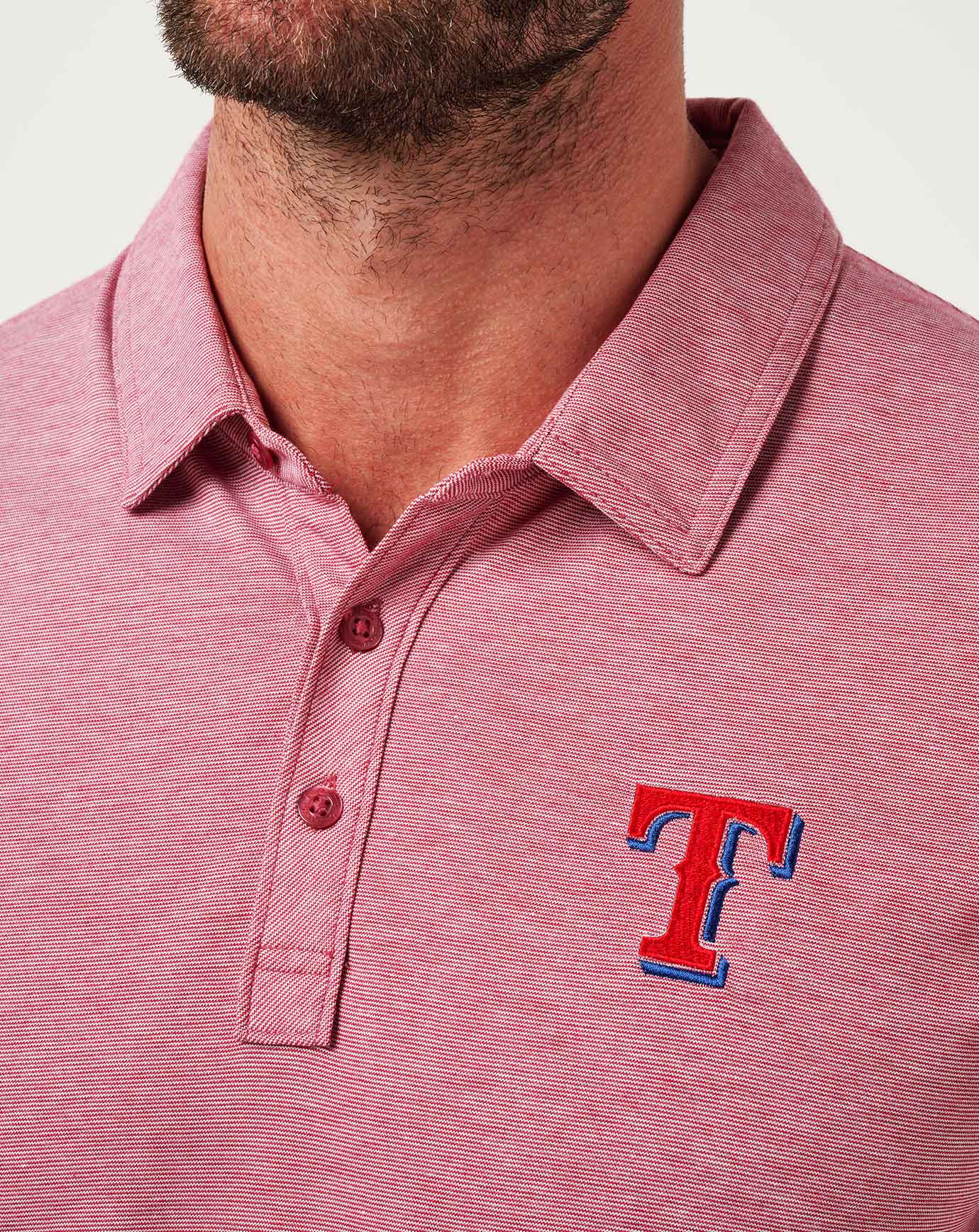 Texas Rangers The Zinna Polo| Travis Mathew