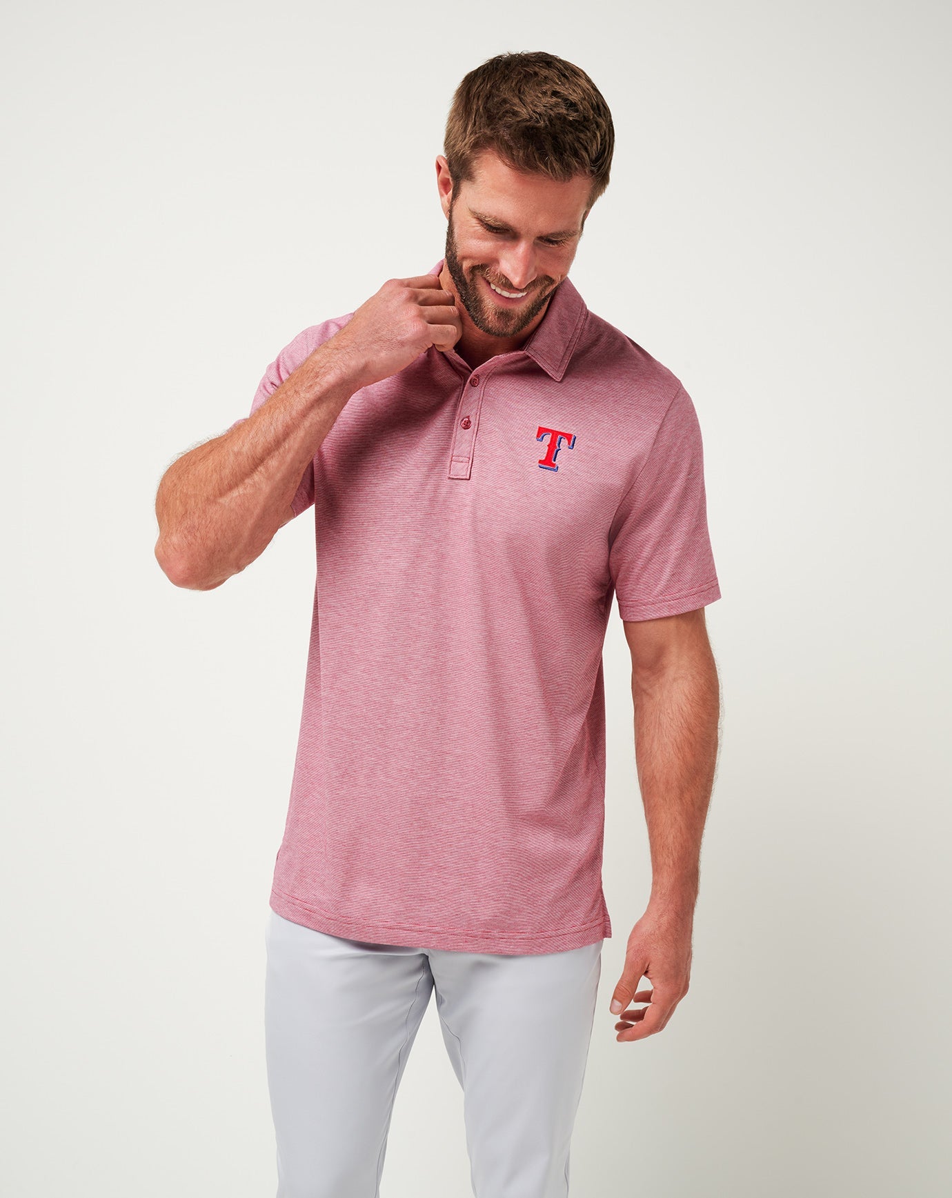 Texas Rangers The Zinna Polo| Travis Mathew