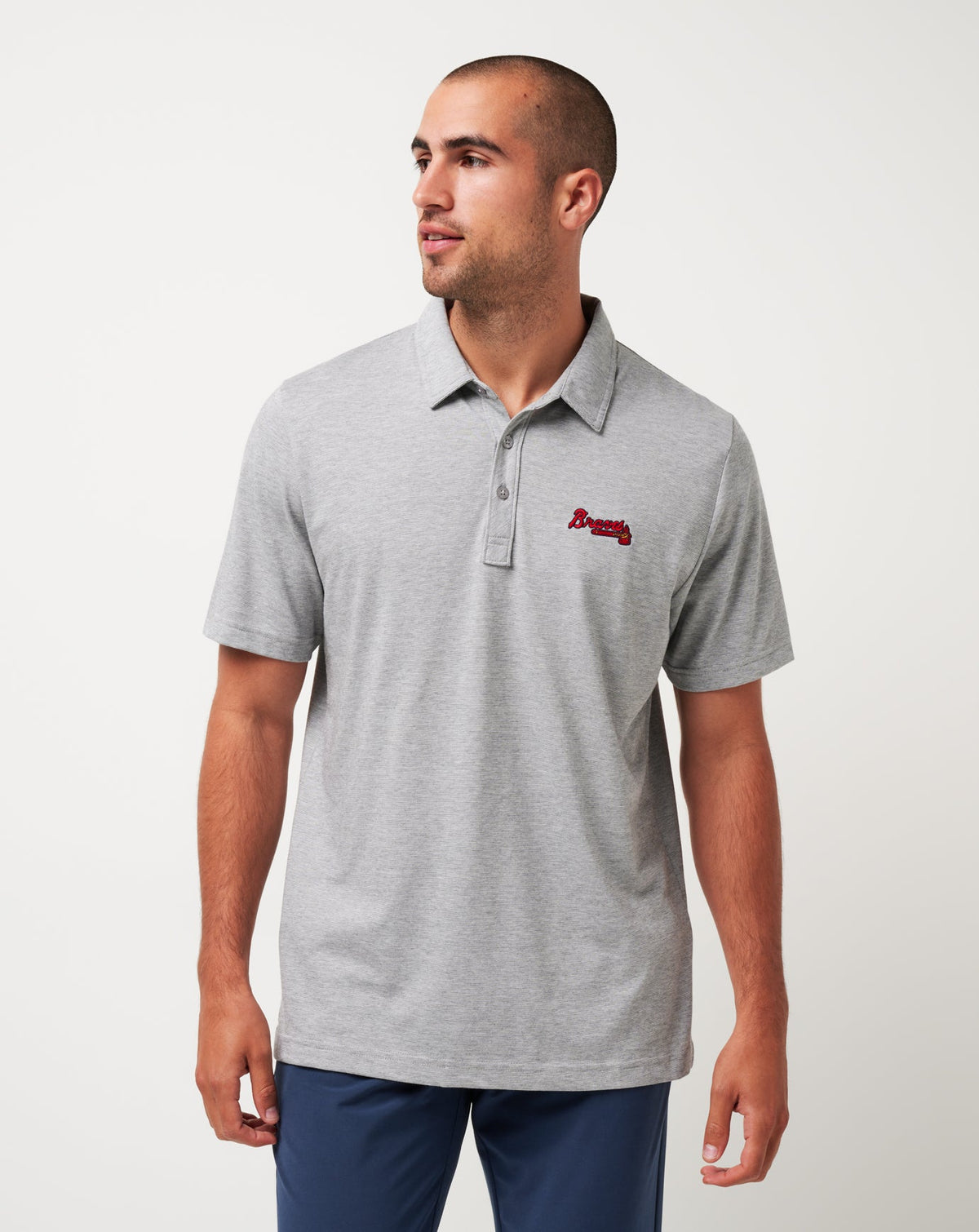 Atlanta Braves The Zinna Polo| Travis Mathew