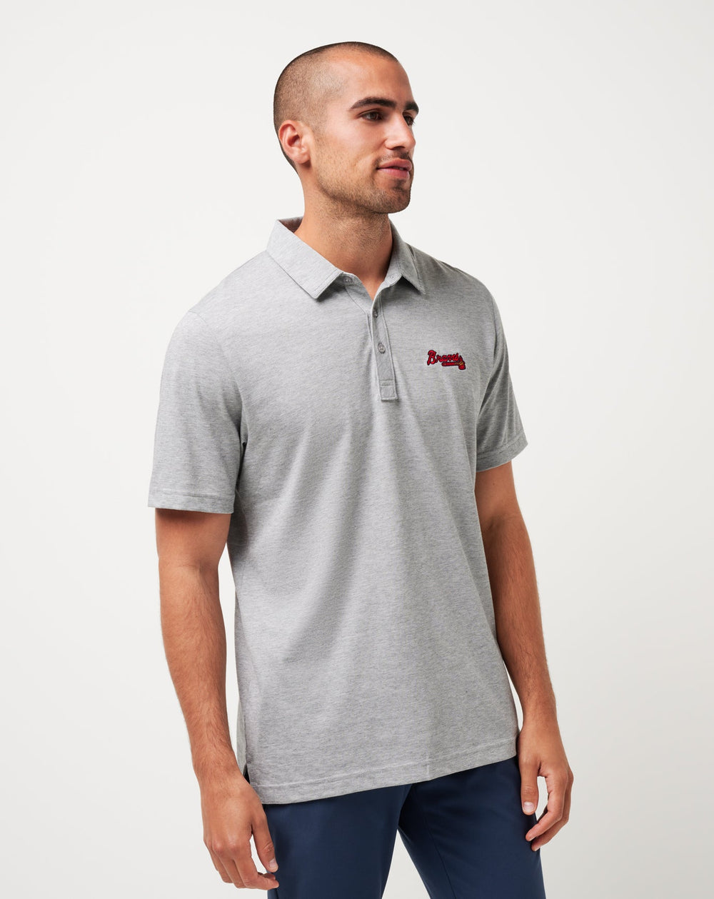 Atlanta Braves The Zinna Polo| Travis Mathew