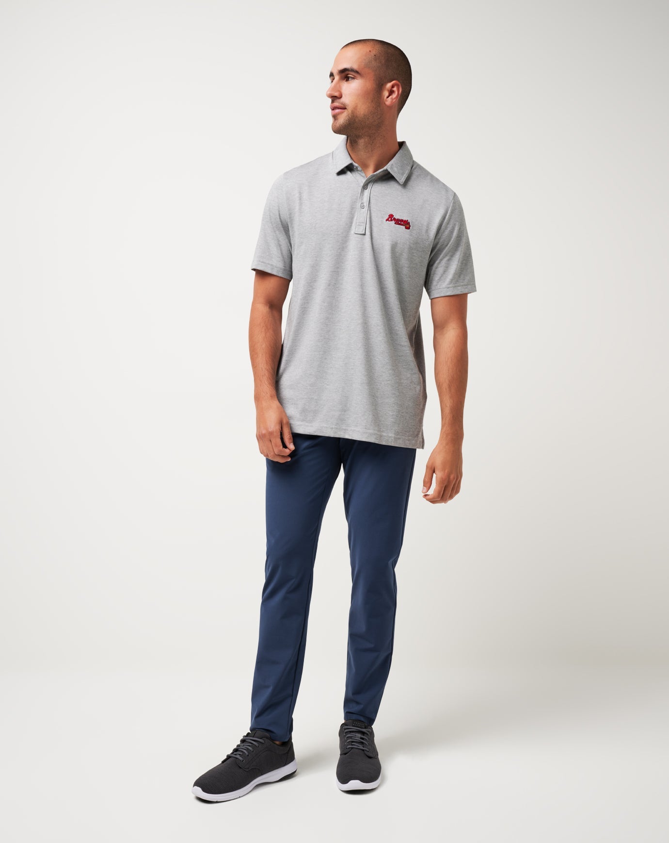 Atlanta Braves The Zinna Polo| Travis Mathew