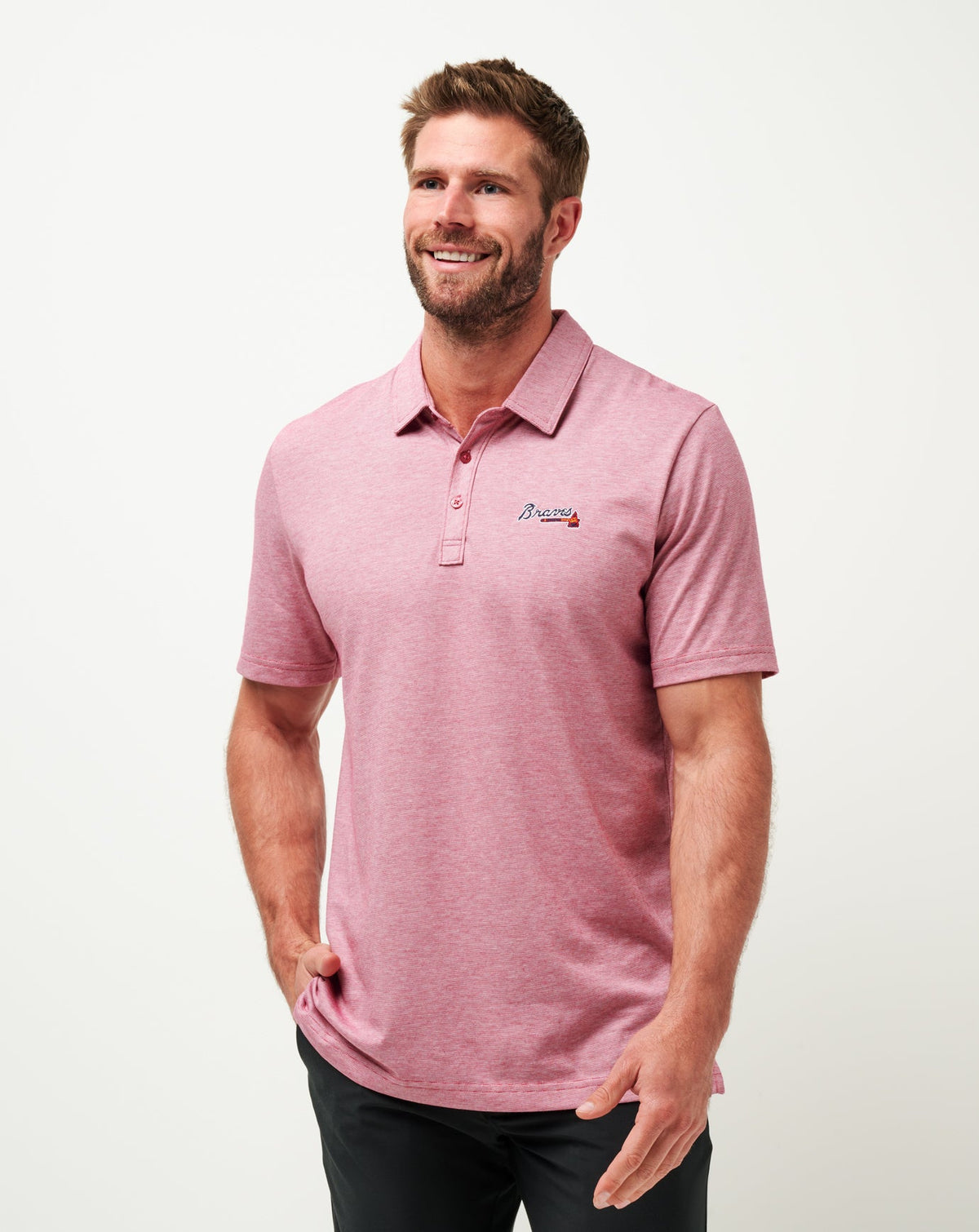 Atlanta Braves The Zinna Polo| Travis Mathew