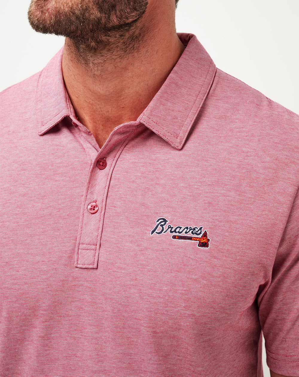 Atlanta Braves The Zinna Polo| Travis Mathew