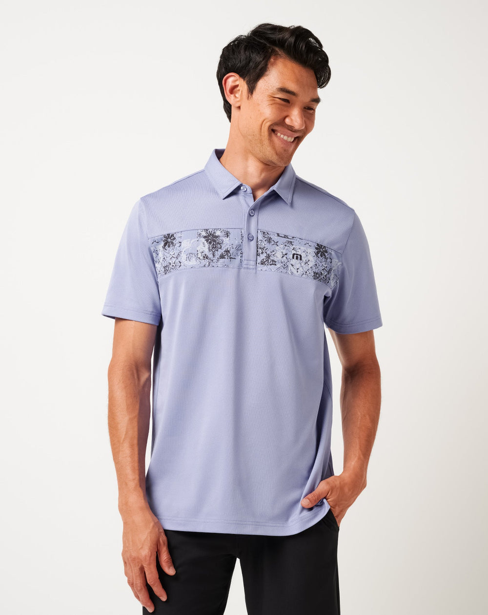 Good Good Chest Stripe Polo| Travis Mathew