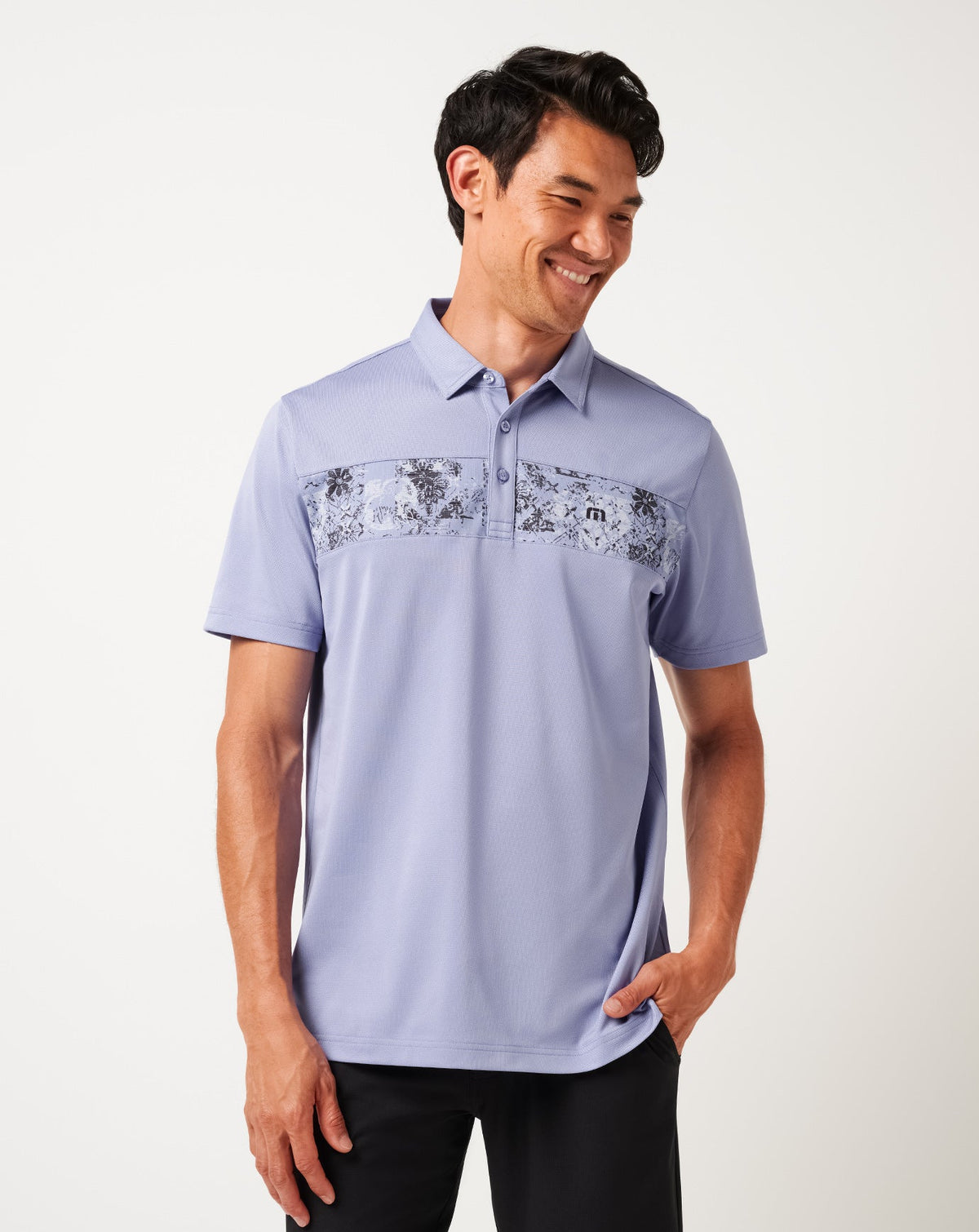 Good Good Chest Stripe Polo| Travis Mathew