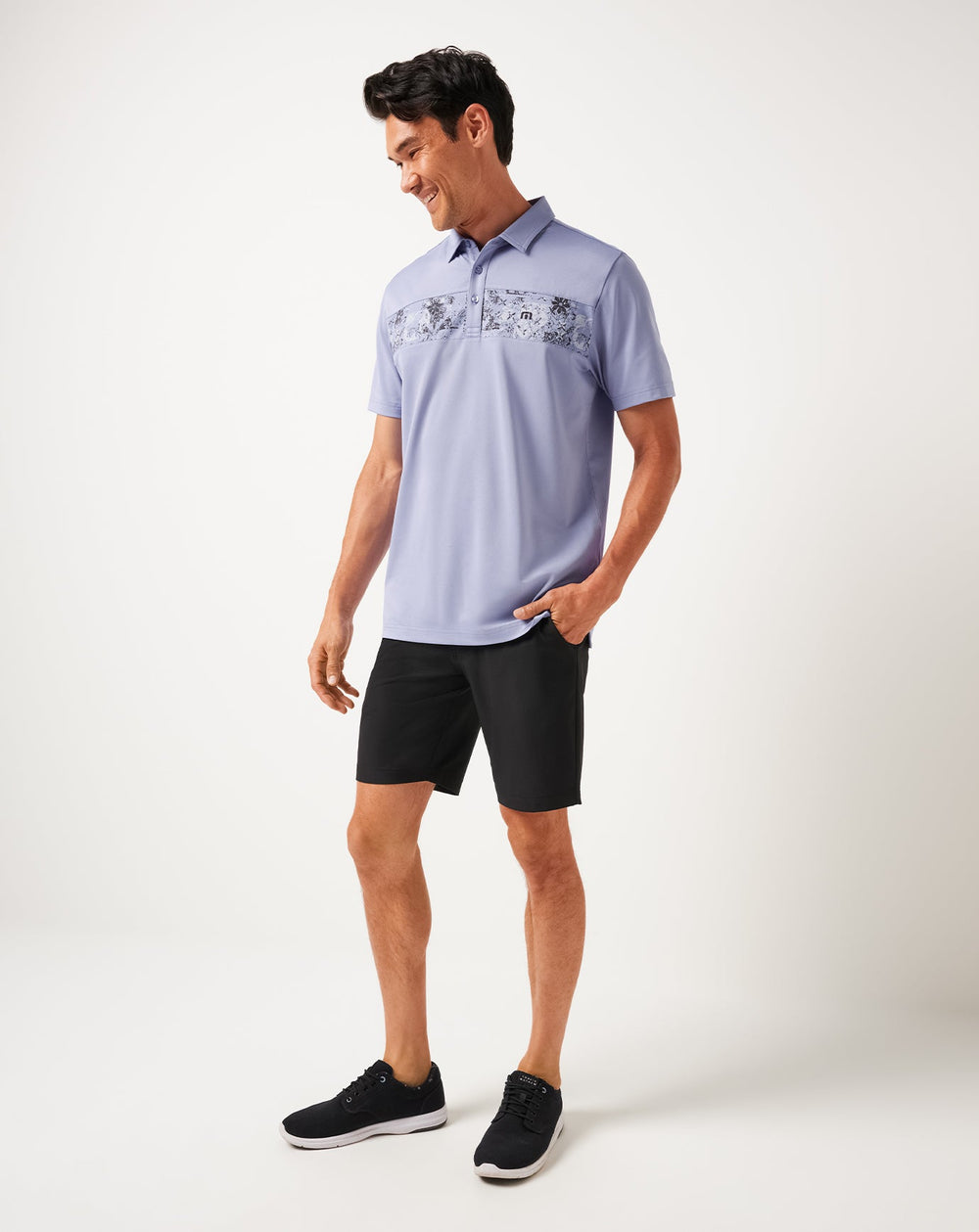 Good Good Chest Stripe Polo| Travis Mathew