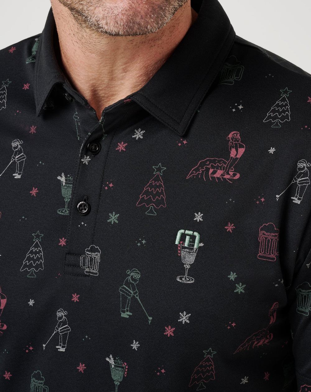 Holiday Magic Polo| Travis Mathew