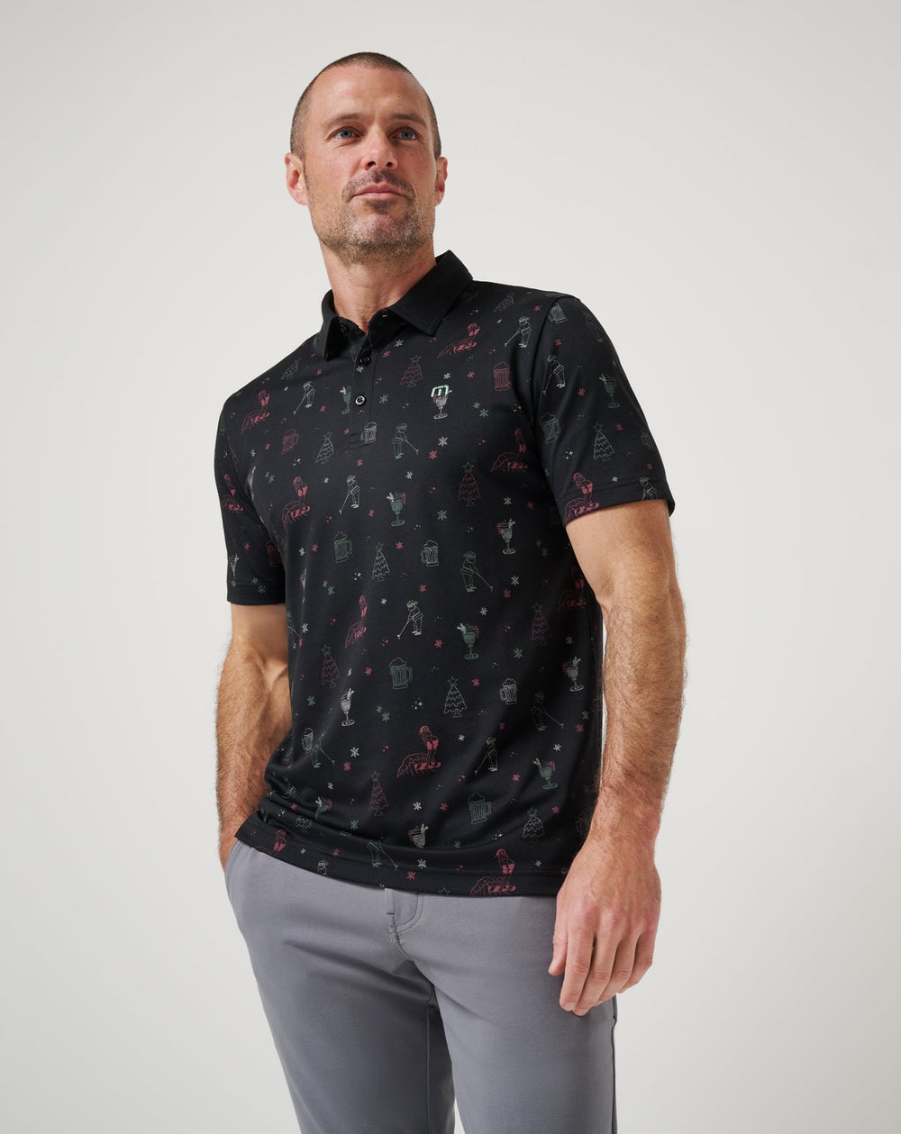 Holiday Magic Polo| Travis Mathew