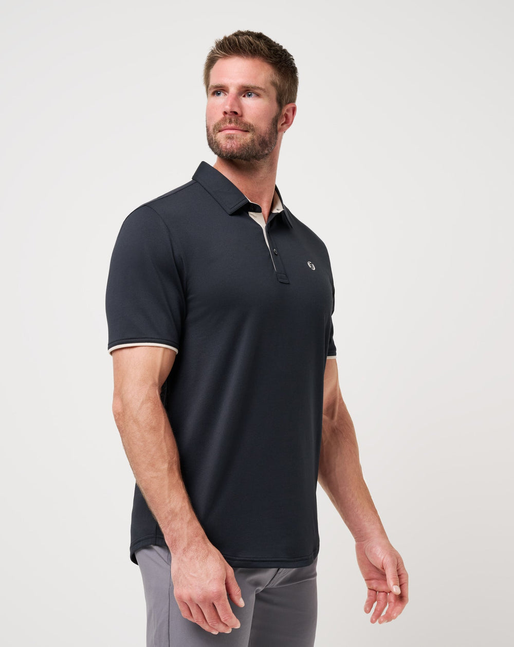 Featherweight On The Grind Polo| Travis Mathew
