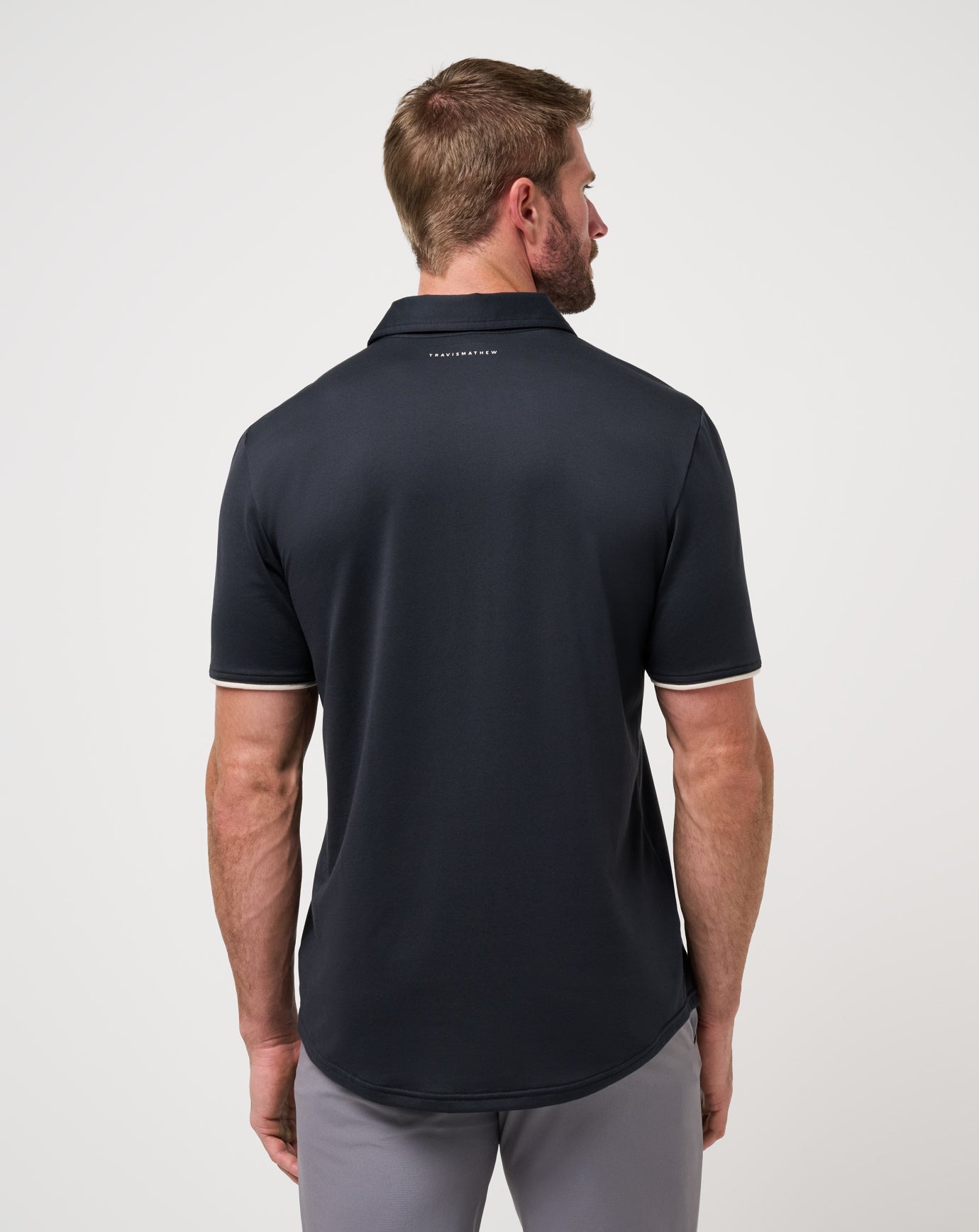 Featherweight On The Grind Polo| Travis Mathew
