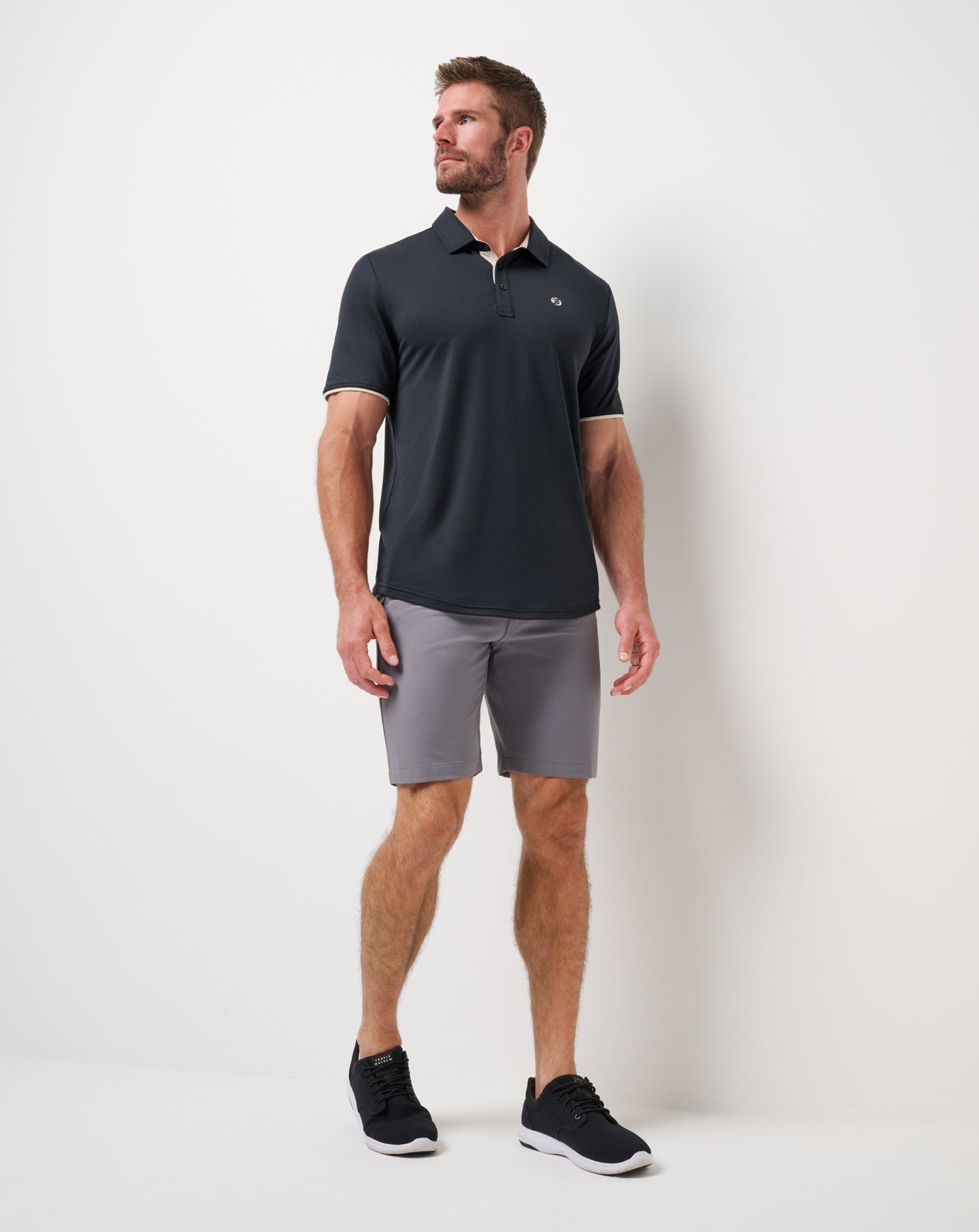 Featherweight On The Grind Polo| Travis Mathew