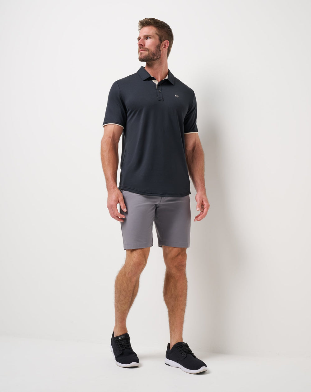Featherweight On The Grind Polo| Travis Mathew