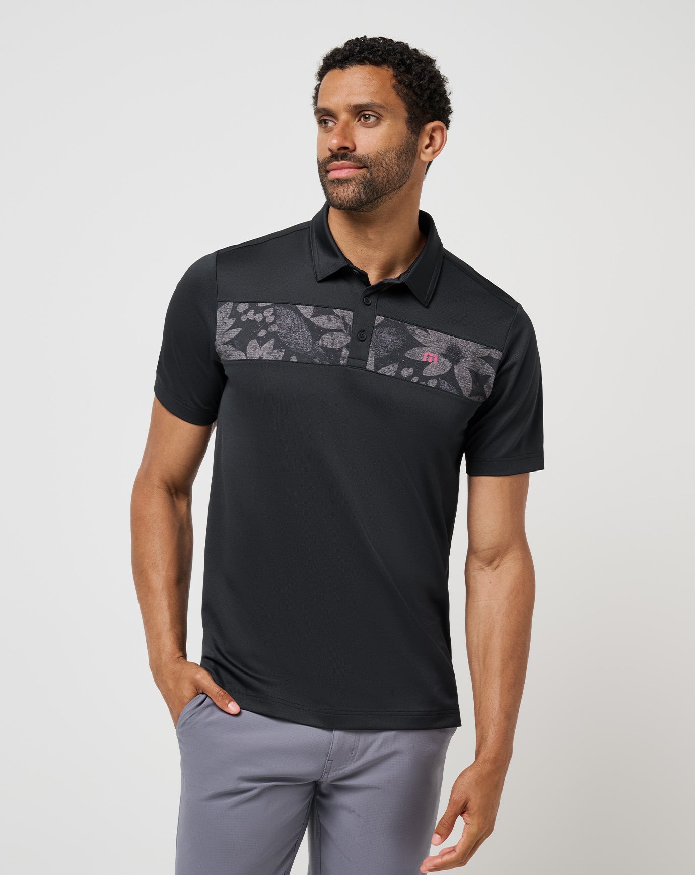 Good Good Chest Stripe Polo| Travis Mathew