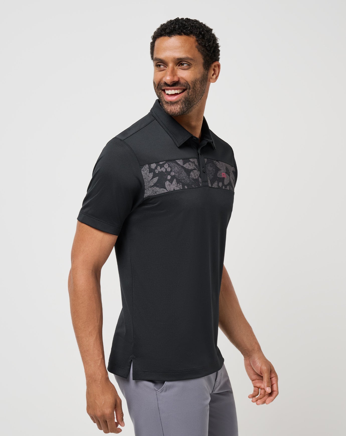 Good Good Chest Stripe Polo| Travis Mathew
