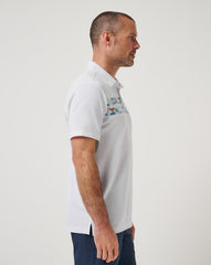 Good Good Chest Stripe Polo| Travis Mathew