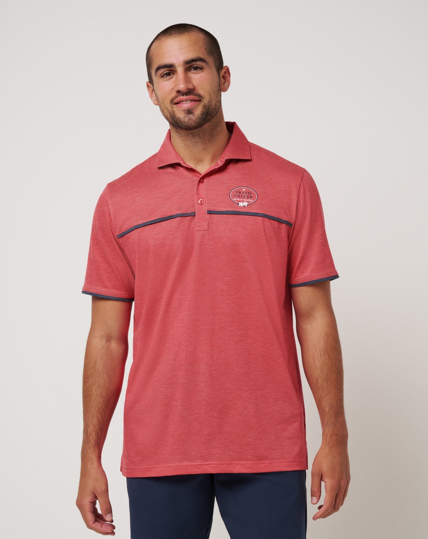 Featherweight Our Favorite Time Of Year Polo| Travis Mathew