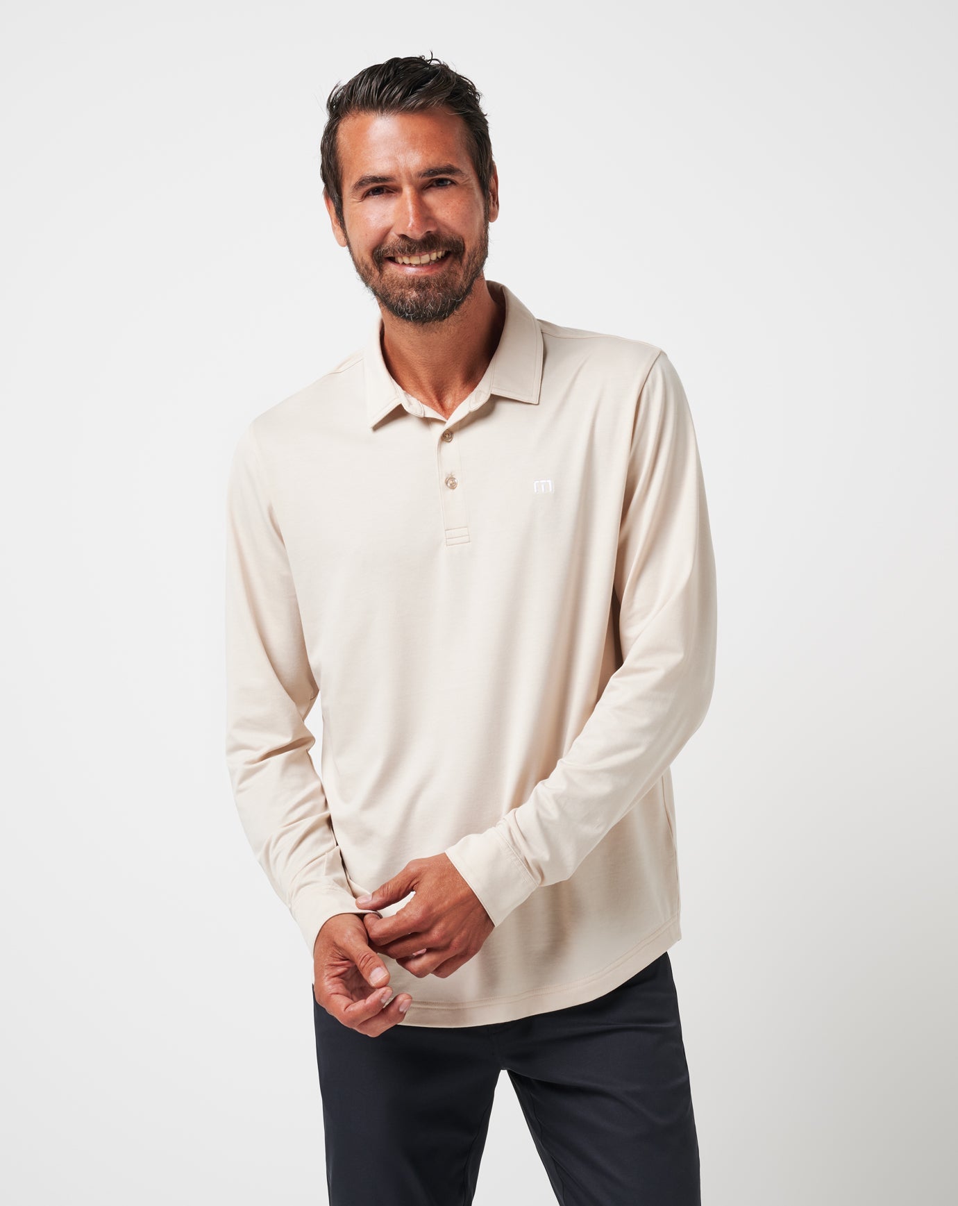 Featherweight Long Sleeve Polo| Travis Mathew