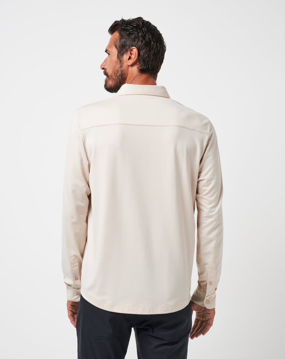Featherweight Long Sleeve Polo| Travis Mathew