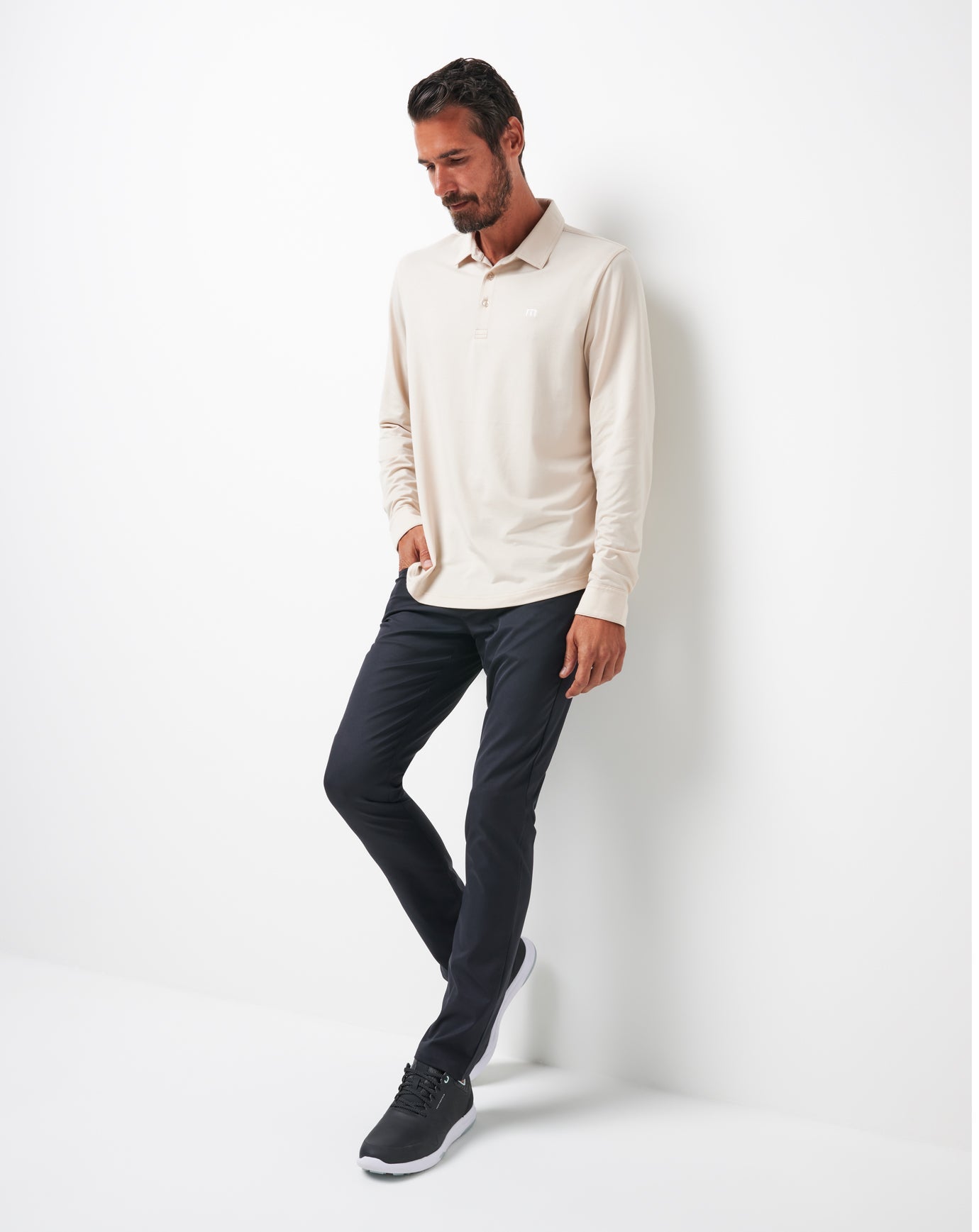 Featherweight Long Sleeve Polo| Travis Mathew