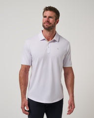 Featherweight On The Grind Polo| Travis Mathew