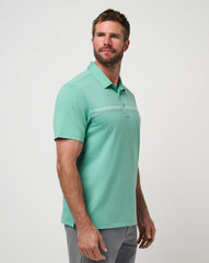 Featherweight Chest Stripe Polo| Travis Mathew