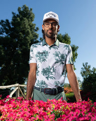 Featherweight Magnolia Polo| Travis Mathew