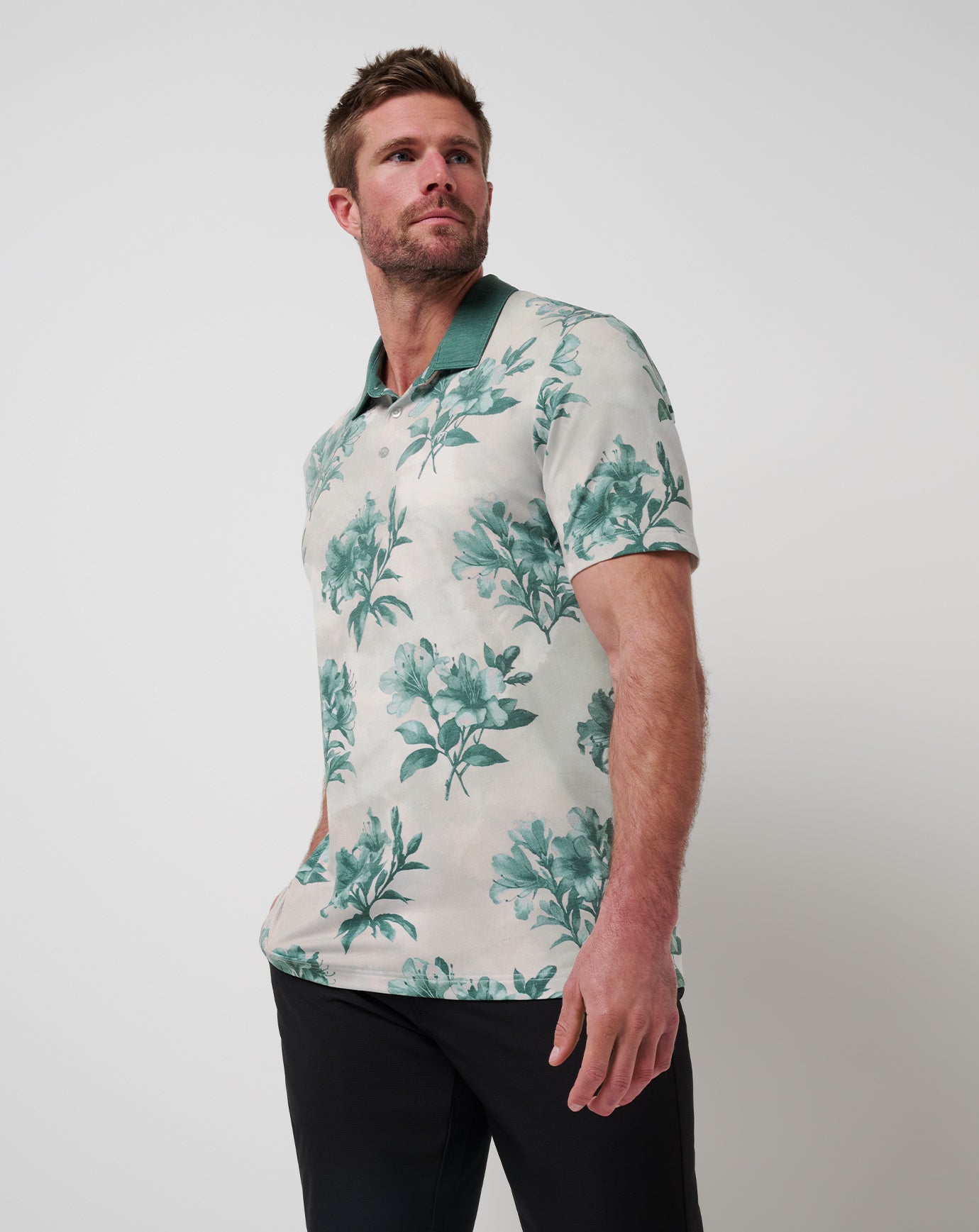 Featherweight Magnolia Polo| Travis Mathew