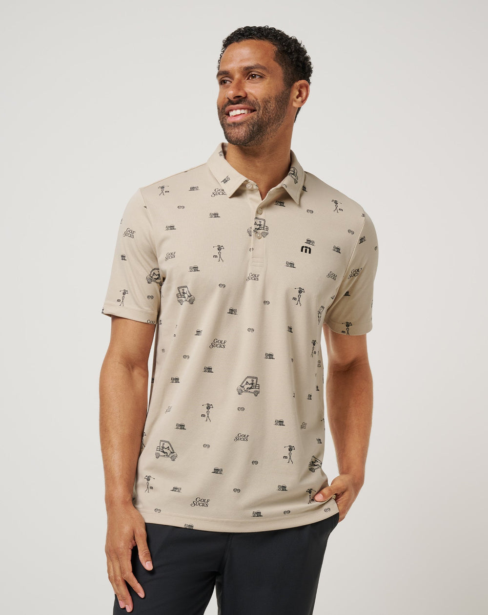 Golf Sucks Polo| Travis Mathew