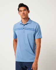 Sunbeam Chest Stripe Polo| Travis Mathew