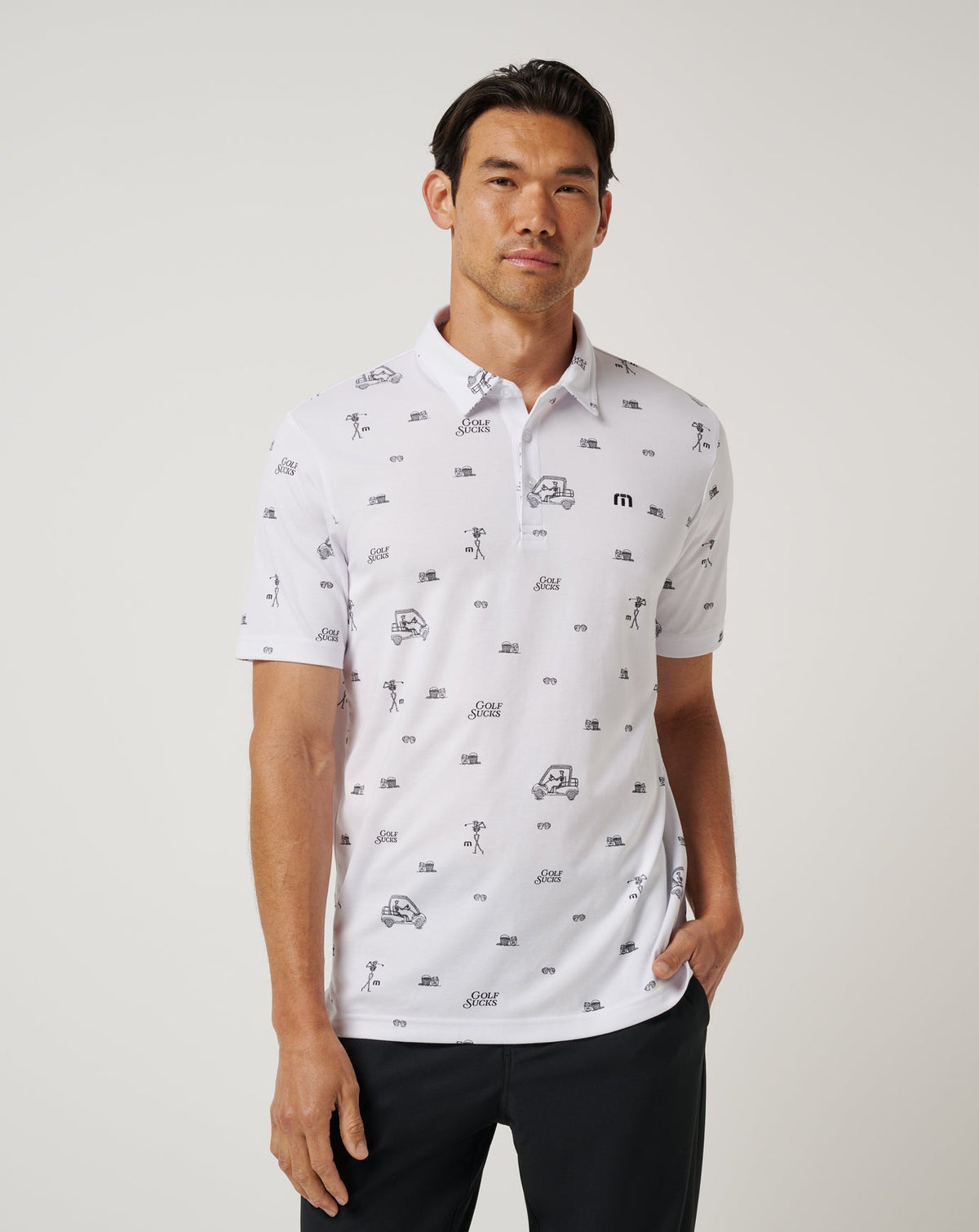 Golf Sucks Polo| Travis Mathew