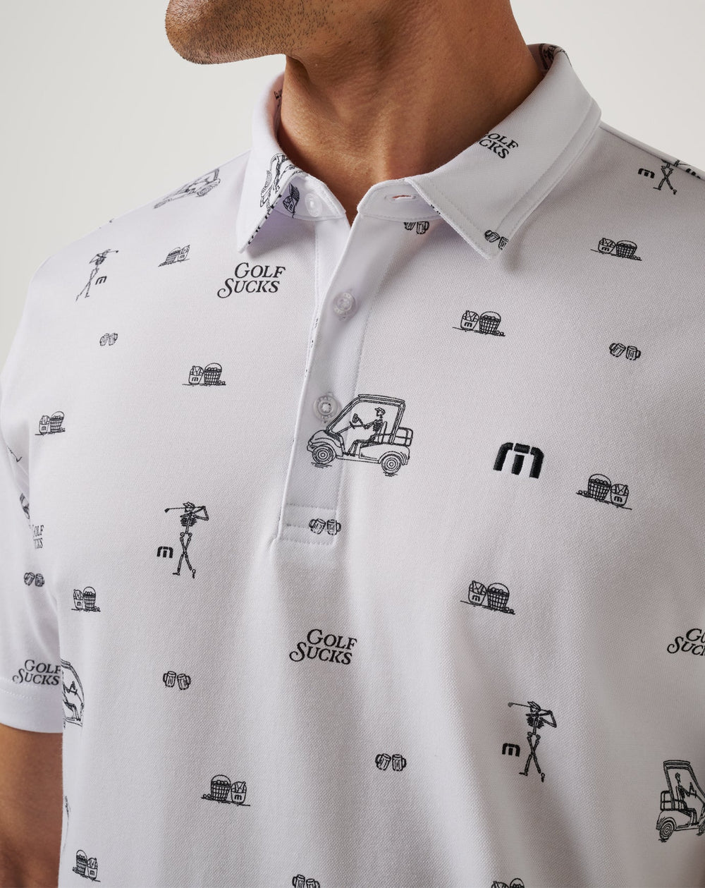 Golf Sucks Polo| Travis Mathew