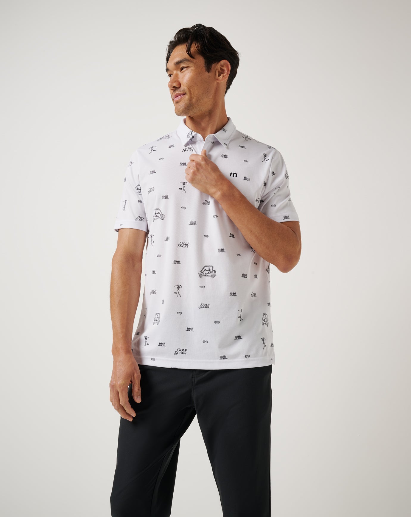 Golf Sucks Polo| Travis Mathew