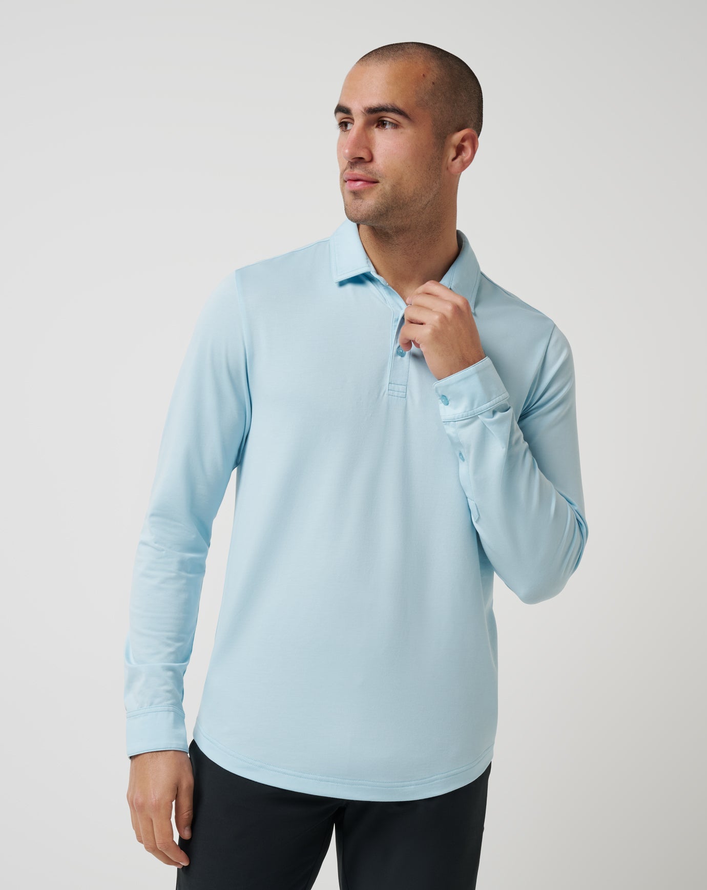 Featherweight Long Sleeve Polo| Travis Mathew