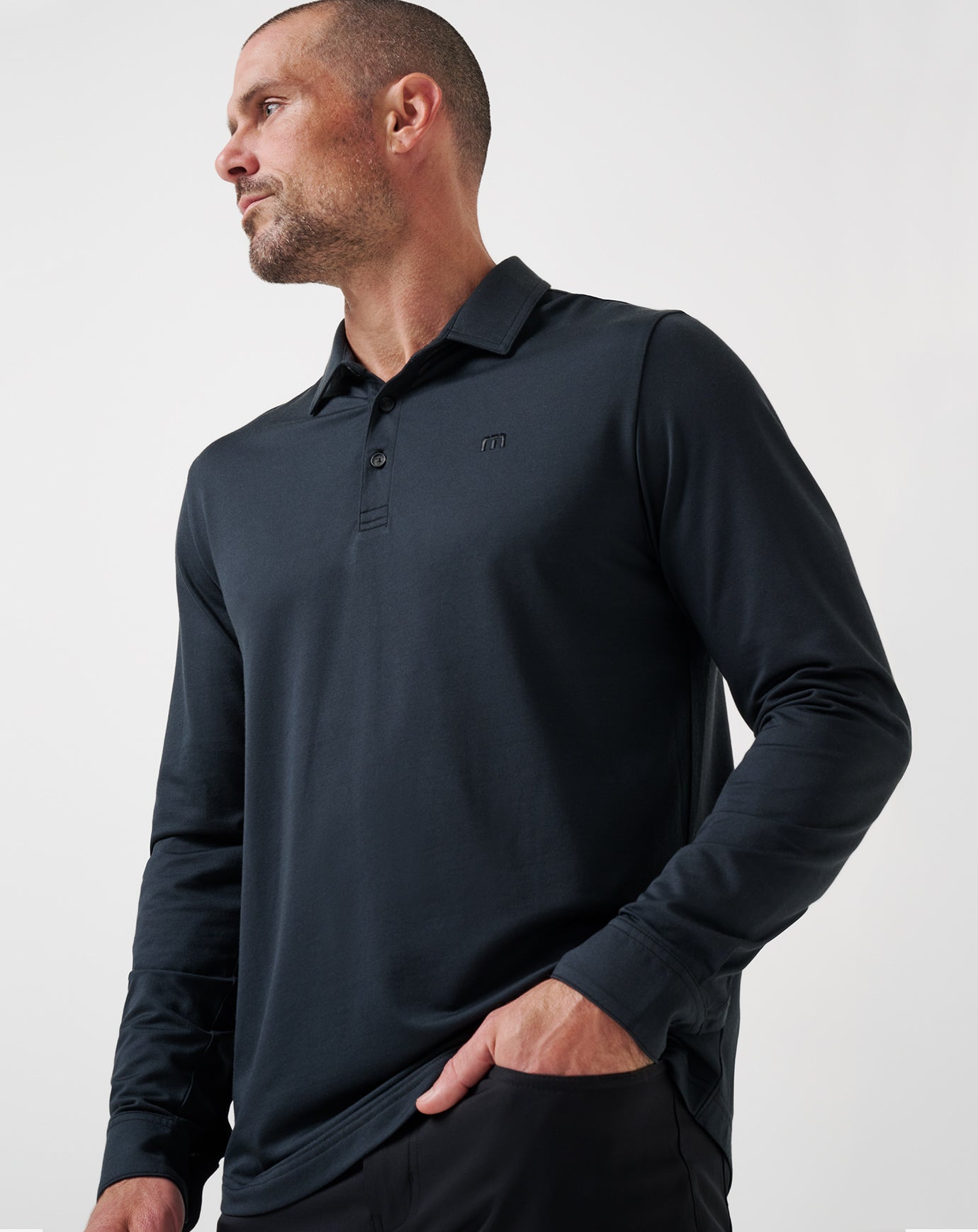 Featherweight Long Sleeve Polo| Travis Mathew