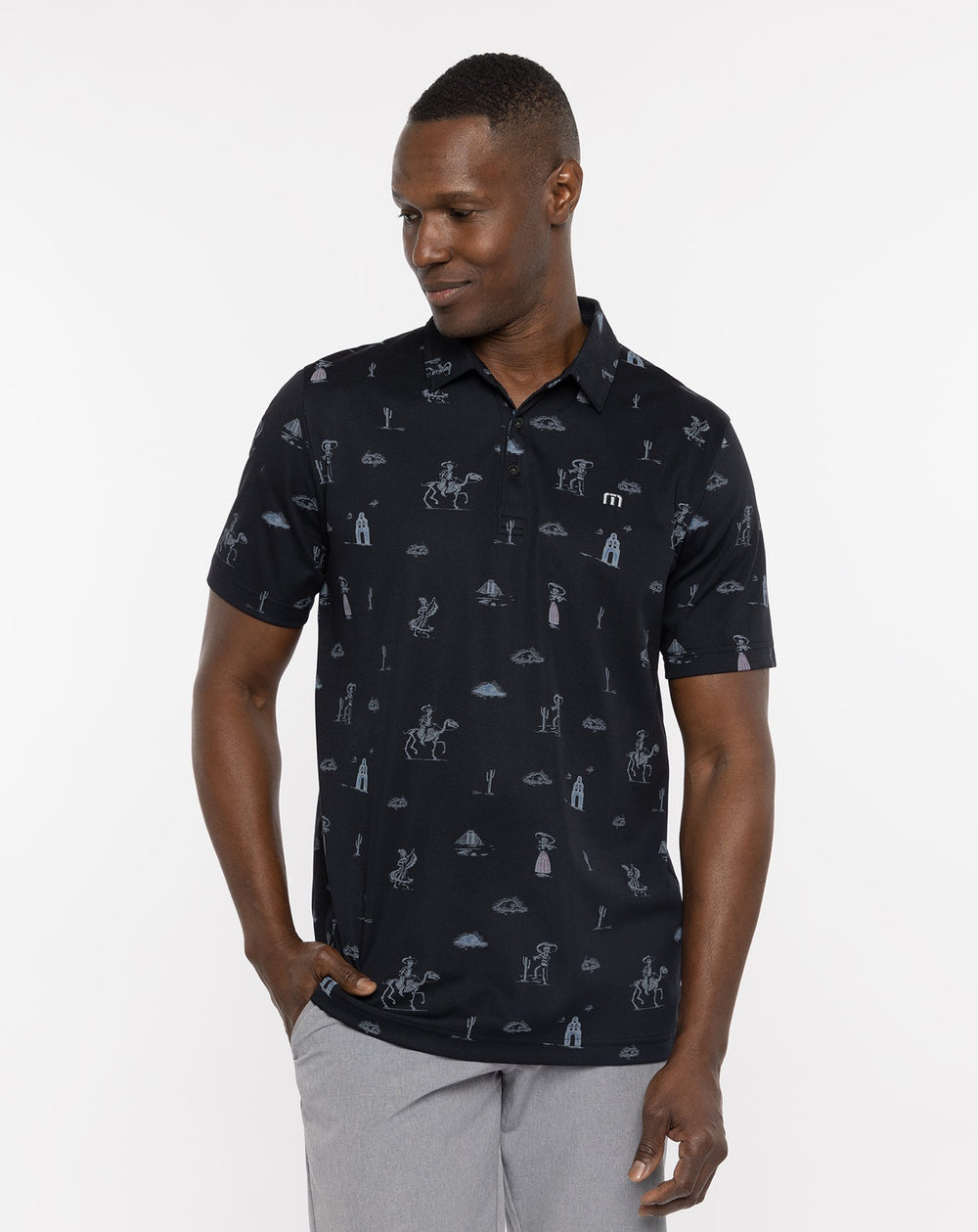 Acai Palm Polo| Travis Mathew