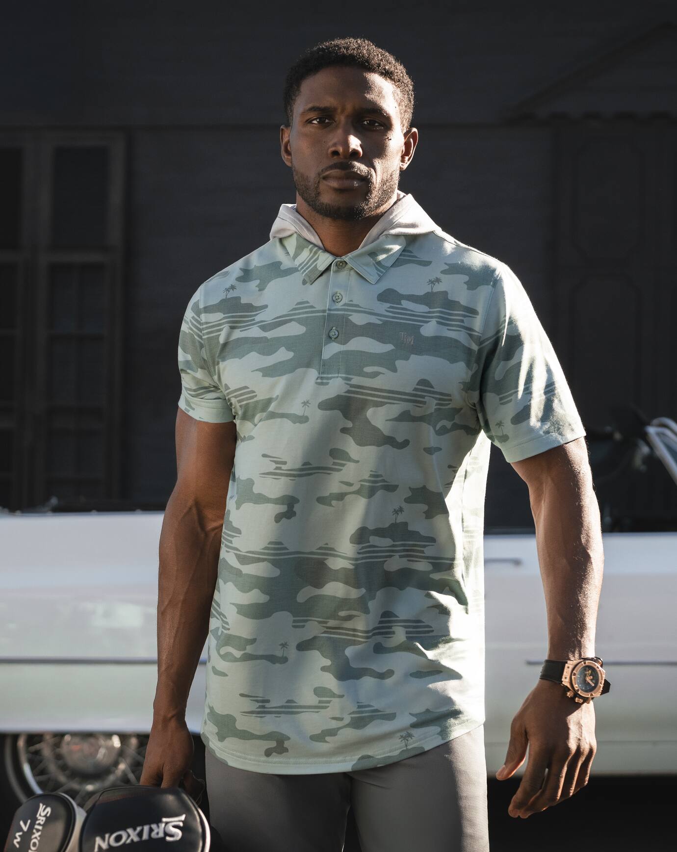 Featherweight Stealth Polo| Travis Mathew