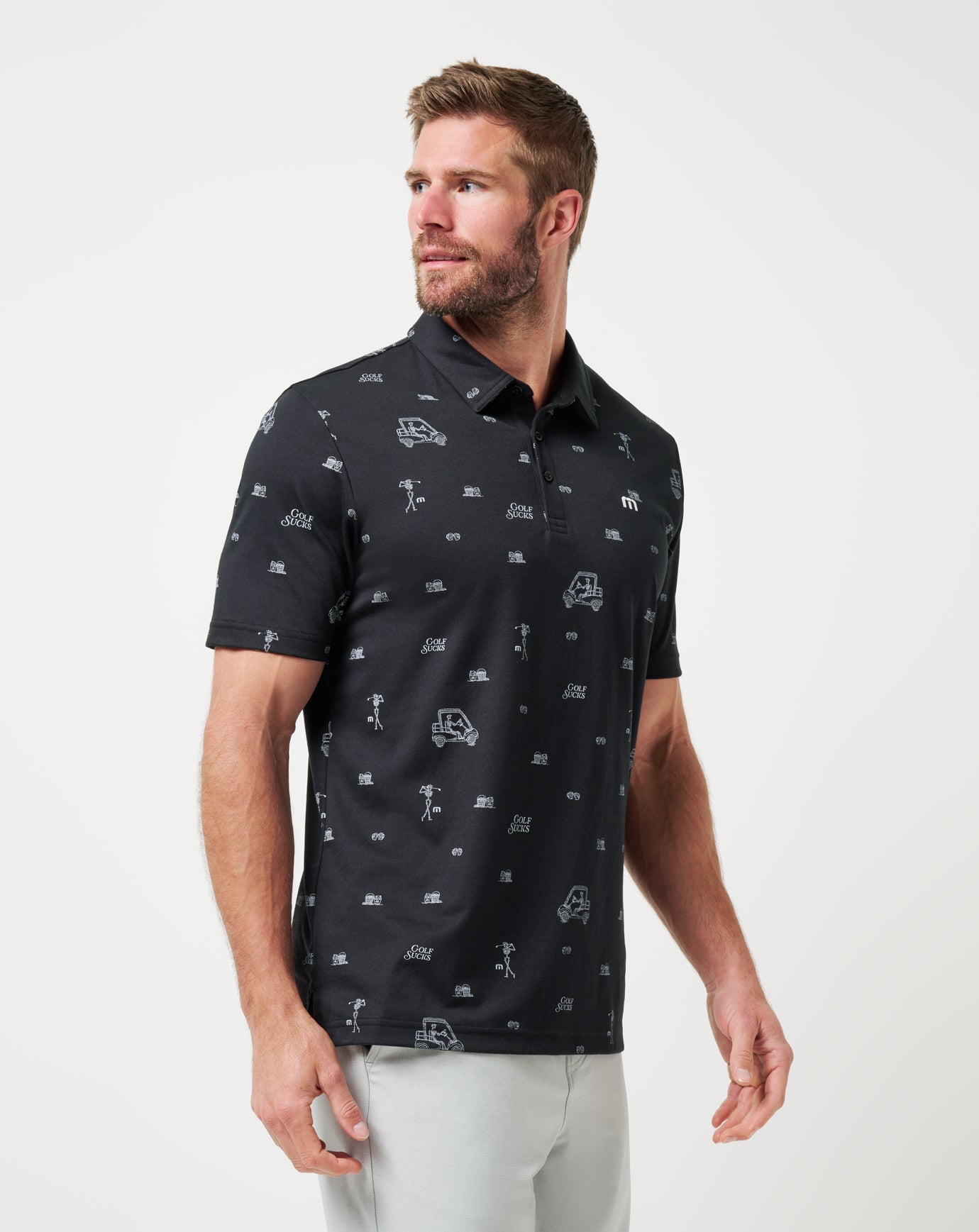 Golf Sucks Polo| Travis Mathew