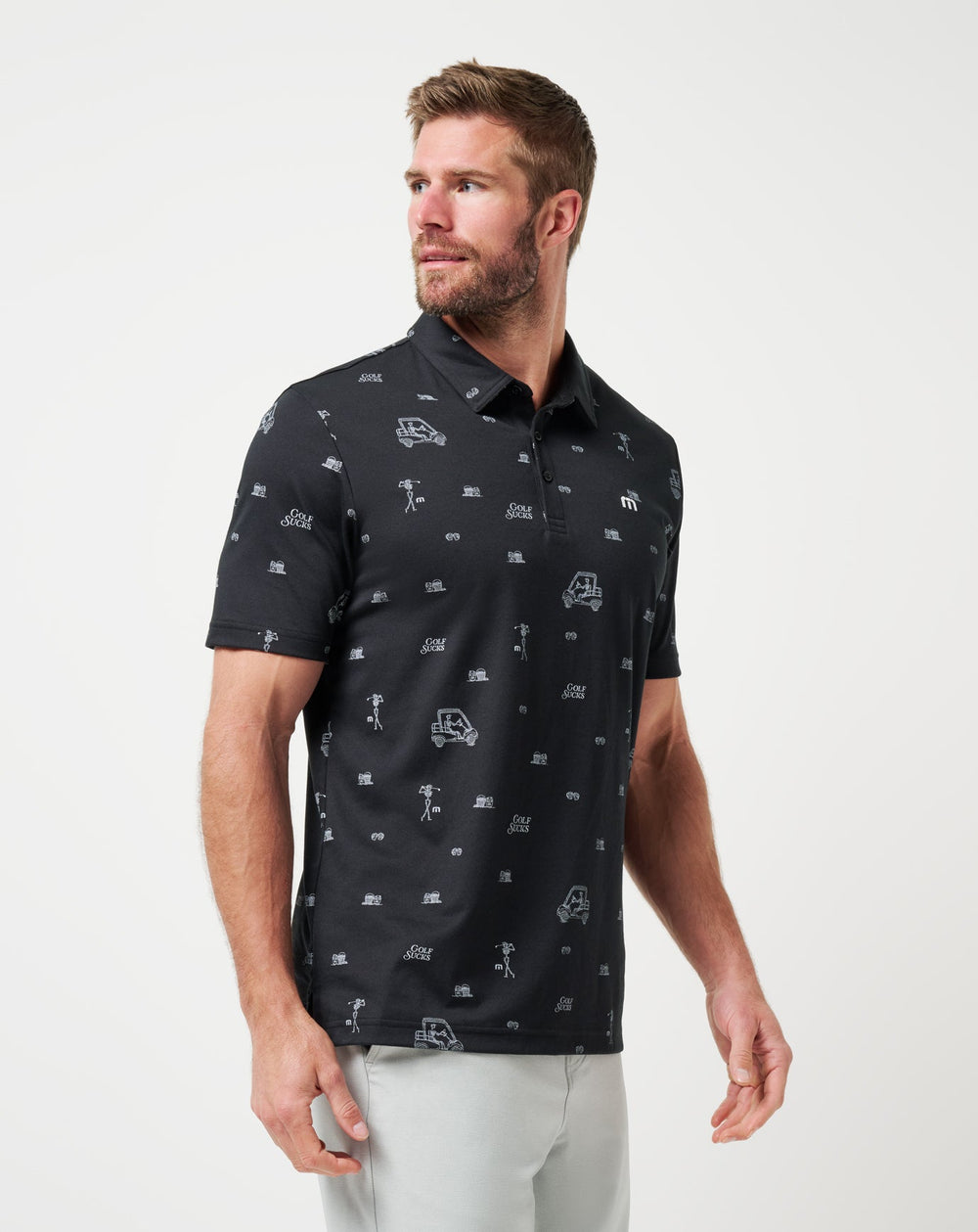 Golf Sucks Polo| Travis Mathew