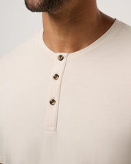 Cloud Henley Tee| Travis Mathew